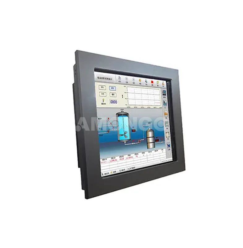 17 inch ir touch panel mount industrial panel pc 4