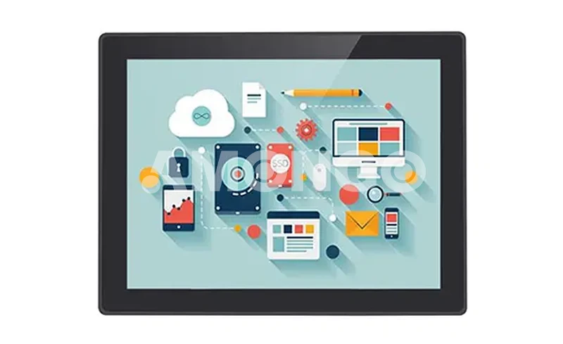 12.1 Inch LCD Touchscreen Monitor
